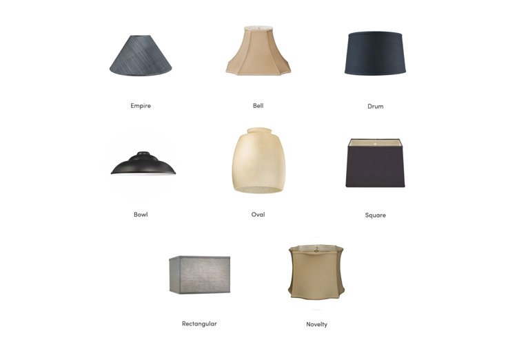 Lamp Shade Styles How To Choose The Perfect Shade Wayfair Canada